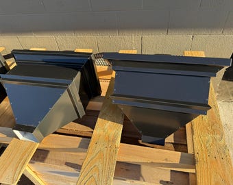 Premium Collector Boxes for 3x4&quot; downspouts gutters roof drainage