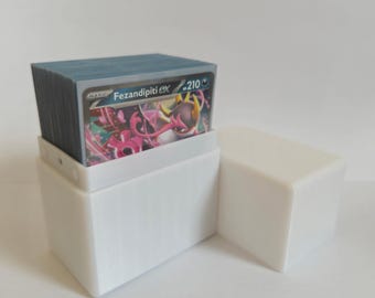 Deckbox for 60 single and double sleeved cards