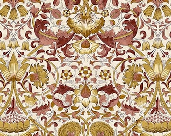 Bed Linens - Handmade using "Lodden - Mulberry - Lodden Collection" William Morris and Co.