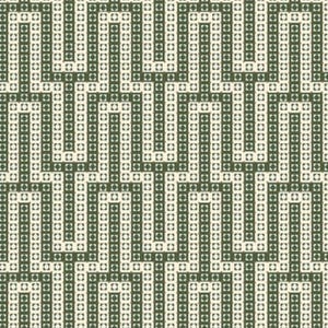 Cascade Roman Shade - Handmade using &quot;Linnean - Forest - Caspian&quot; Fabric by Sanderson&quot; Cotton Fabric. Handcrafted window treatments
