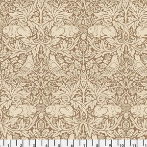Cascade Roman Shade - Handmade using "Brer Rabbit - Gold" Fabric designed by William Morris & Co. - Window Treatments