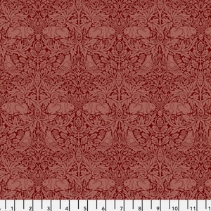Cascade Roman Shade - Handmade using "Brer Rabbit - Thorned Rose" Fabric designed by William Morris & Co. - Window Treatments