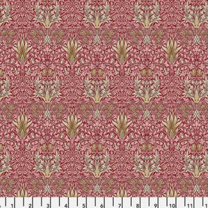 Cascade Roman Shade - Handmade using &quot;Snakeshead - Thorned Rose&quot; Fabric designed by William Morris & Co. - Window Treatments