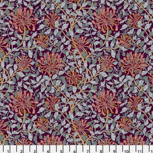 One Curtain Panel or Valance - Handmade using &quot;Honeysuckle - Mulberry&quot; Fabric - Red House Collection - William Morris
