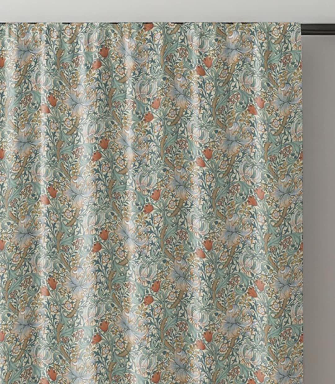 One Curtain Panel or Valance - Handmade Using 