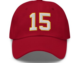 Kansas City Chiefs Patrick Mahomes 15 MAHOMES Yupoong  display picture 2