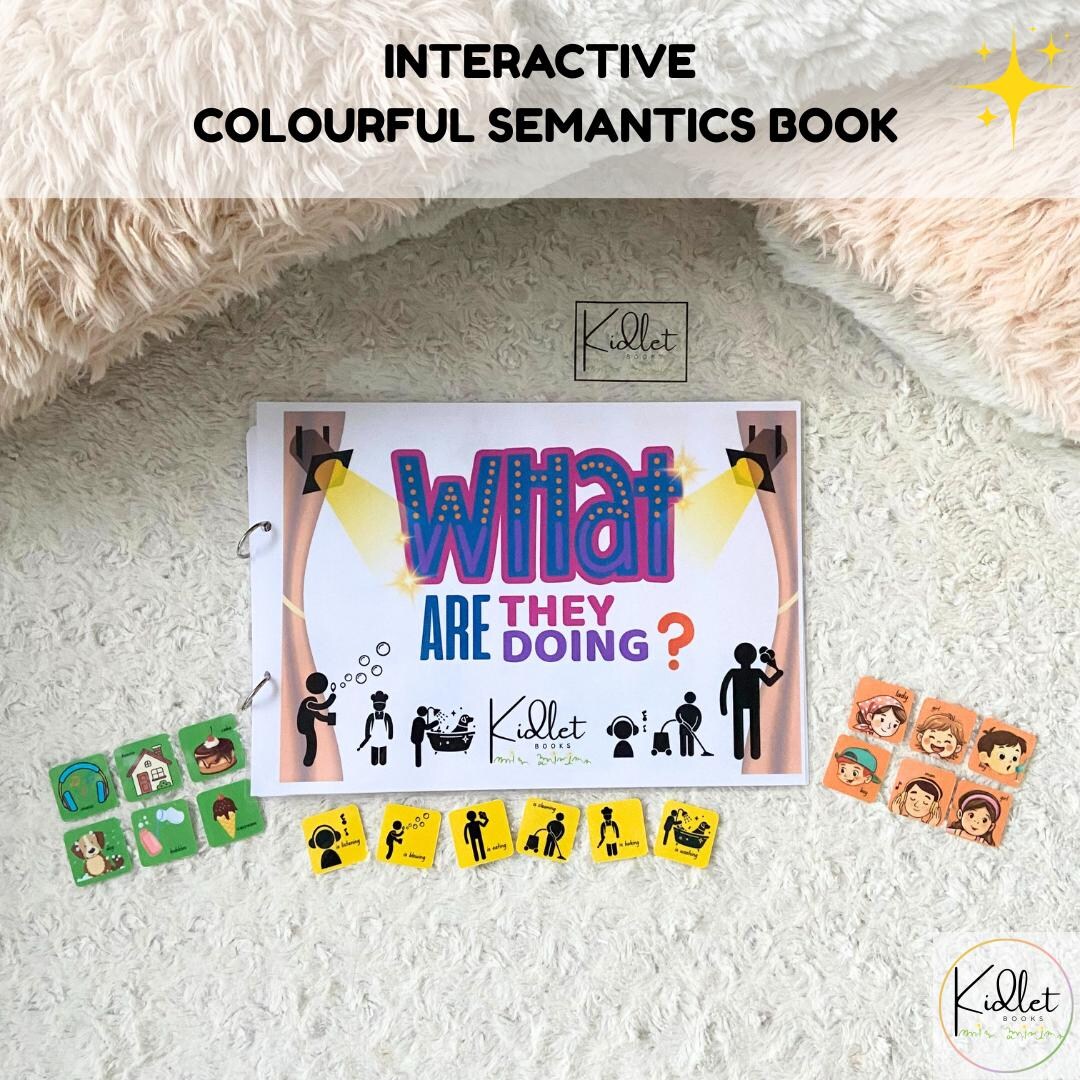 Interactive Colourful Semantics Book | Sentence Building | People ...