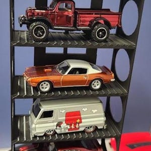 5 or 6 Casting 1:64 scale Modular wall/desk Display
