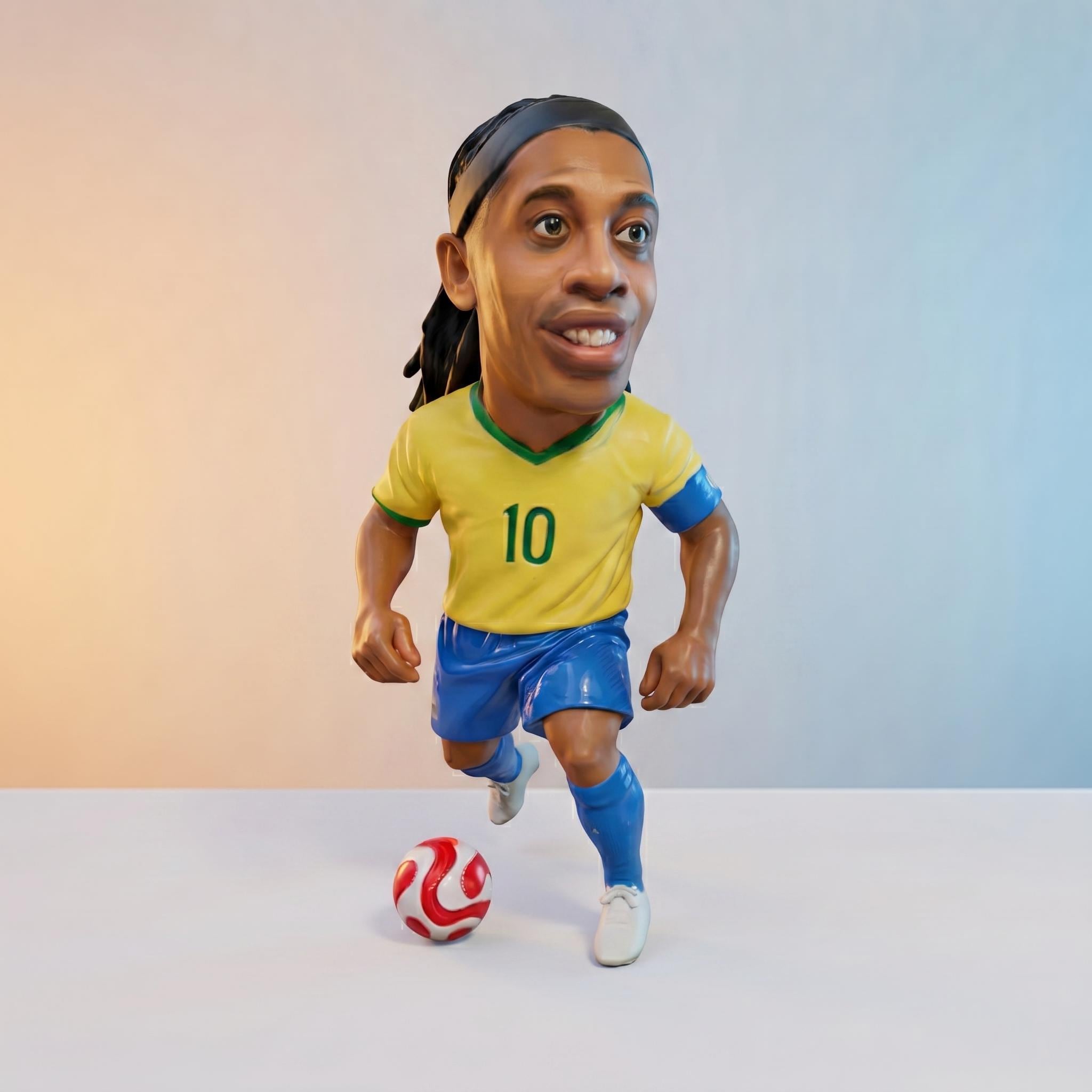 Ronaldinho Figure - Etsy