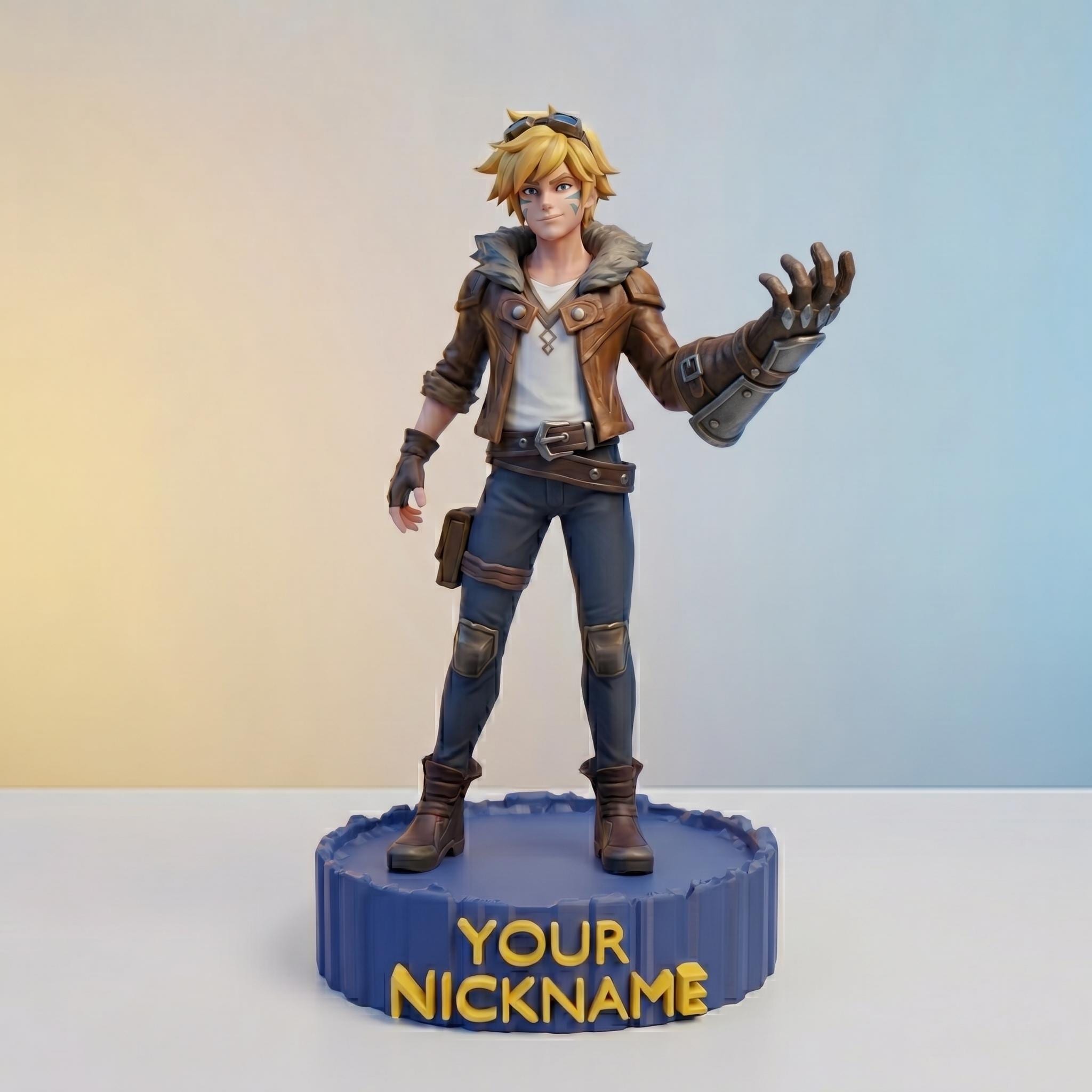 Ezreal figurine - Etsy 日本