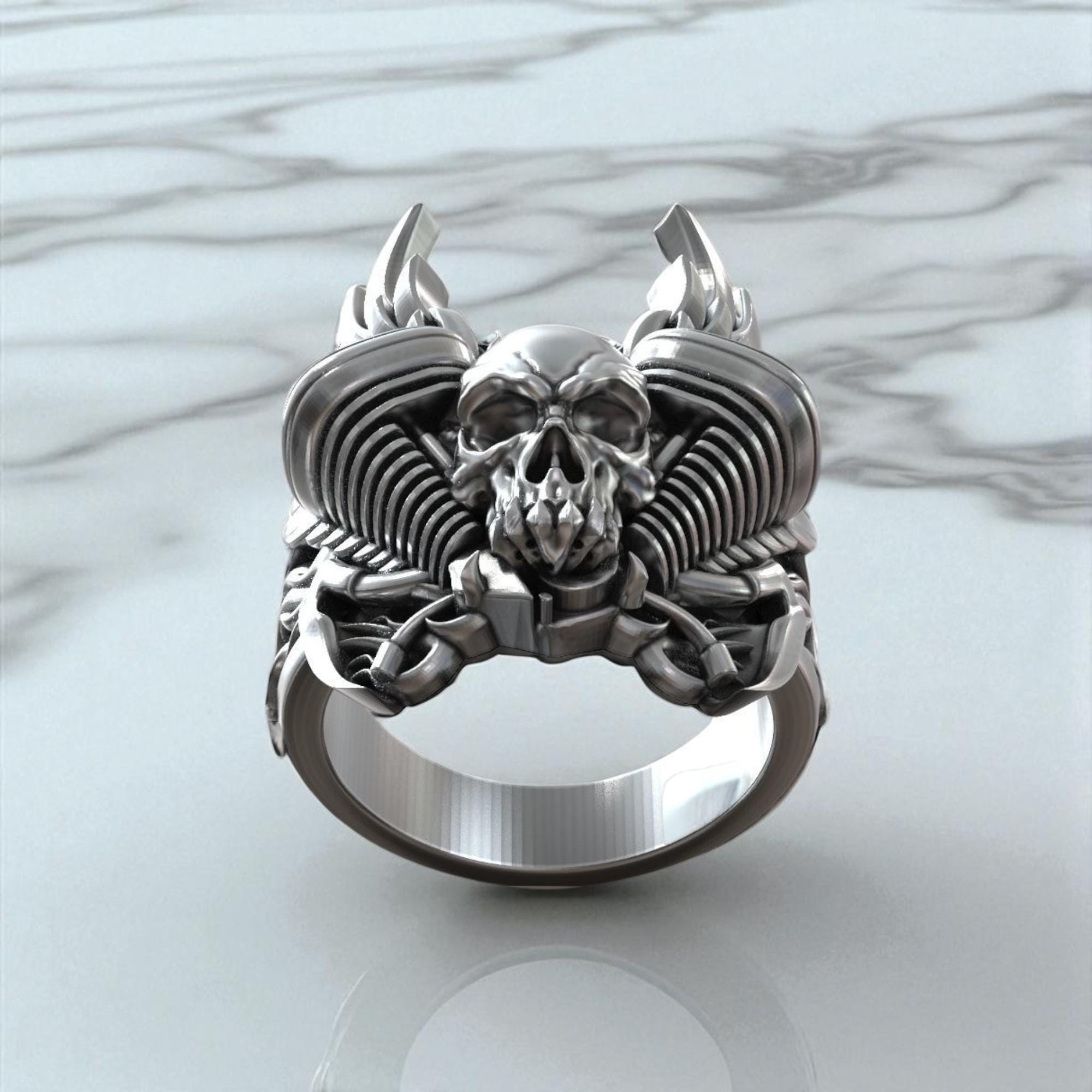 V twin engine ring - Etsy 日本