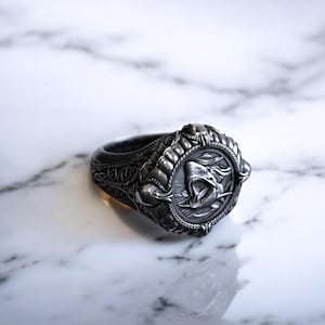 Silver Ring Shark - 925 Sterling Silver Shark - Handcrafted Silver Shark Ring - For Sea and Fishing Enthusiasts
