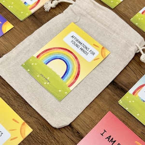 Semillas de positividad: Tarjetas de afirmación para niños, grupos y padres: generen confianza y conexión