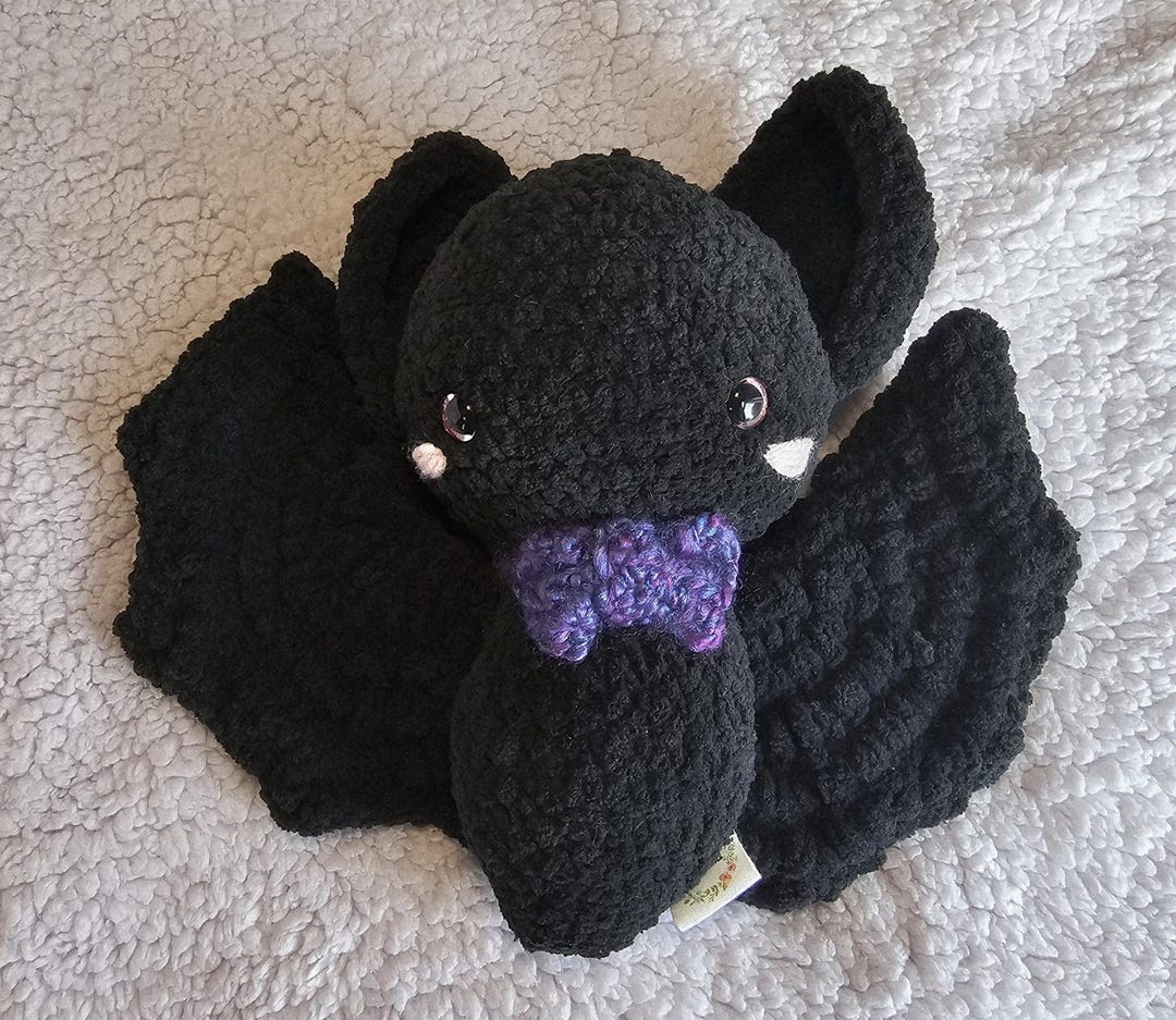 Big Cuddly Bat - Etsy