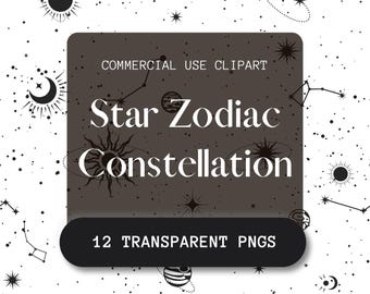 12 Gwiazda Zodiaku Konstelacja Png, Clipart Zodiaku, Gwiazda Konstelacja, Znak Zodiakalny, Pakiet Zodiaku Clipart, 12 Astrologia PNG, Zestaw Clipartów