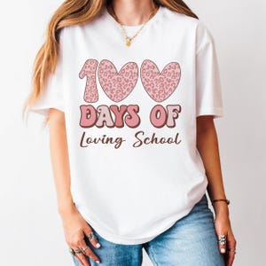 100 Days of School Shirt, 100 Day Shirt, 100th Day Of School Celebration, Student Shirt,Back to School Shirt, Gift For Teacher