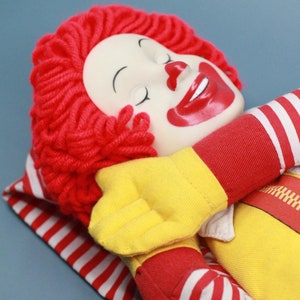 Rare Ronald McDonald Plush Doll - 1998 Vintage Edition