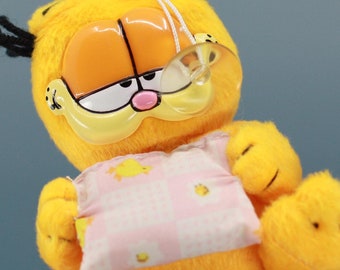 Vintage Garfield Sleepytime Plush - Nostalgic Cartoon Collectible