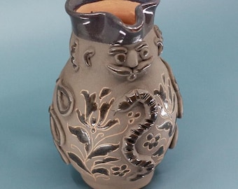 ヴィンテージ ハンガリー 陶器製水差し 800 ml. 18.5 cm - Etsy 日本