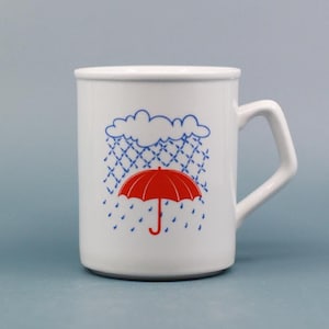 Zsolnay Weather-Themed Coffee Cup