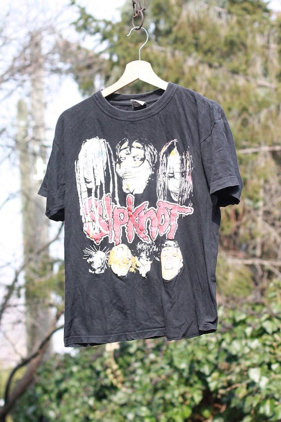 ミュージシャン 00s SLIPKNOT BAND T-SHIRT ミュージシャン 00s SLIPKNOT BAND T-SHIRT 00s slipknot T