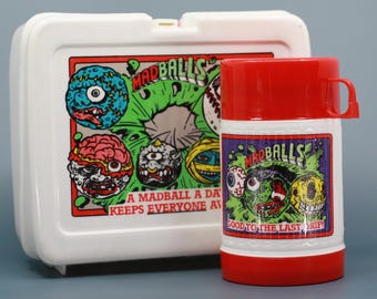 Last Set! Mad Balls/weird Ball K.O. Set of THREE Blow Molded
