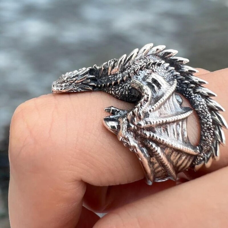 Dragon Ring - Etsy