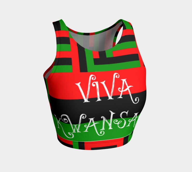 Viva Kwanzaa Crop Top