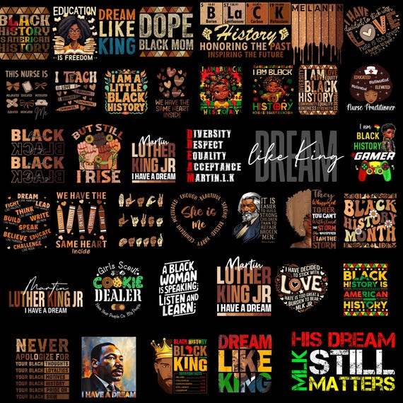 190+ Black History Month Bundle Png, Black History Png, I am Black History Png, Black People, Black History Png, African American