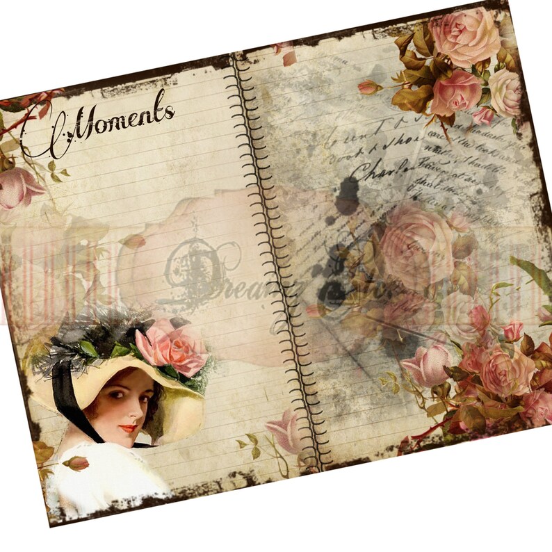 Digital Journal Kit "timeless" - Kit Paper Pack 2, Great for ...