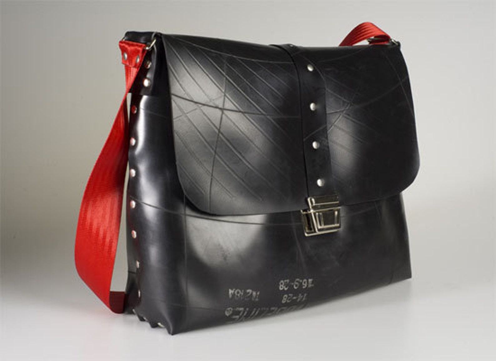 Laptop / Messenger Bag Designer Upcycled Inner Tube Hand Bag Etsy