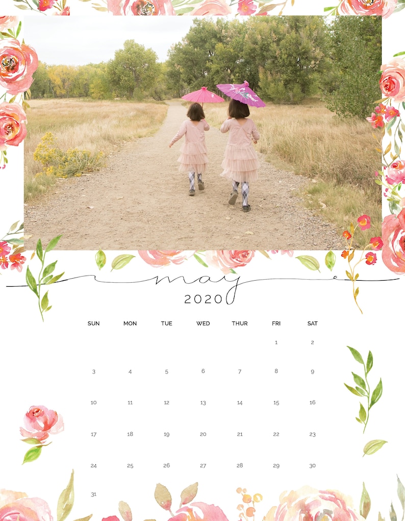 2024 Custom Calendar 2024 Personalized Calendar Using Your Etsy