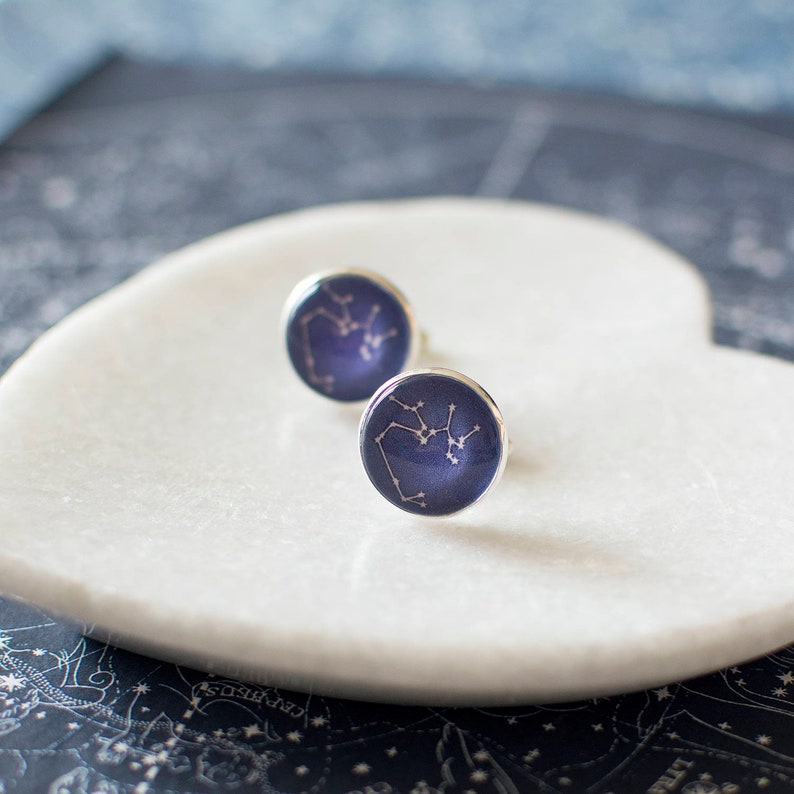 Custom Zodiac Cufflinks Constellation Cufflinks Personalised Etsy