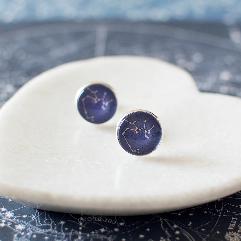 Custom Zodiac Cufflinks Constellation Cufflinks Personalised Etsy