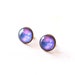 Purple Galaxy Earrings, Space Earrings, Galaxy Studs, Purple Nebula Earrings. Cosmic Universe Earrings. Celestial Astronomy Gift, UK. 