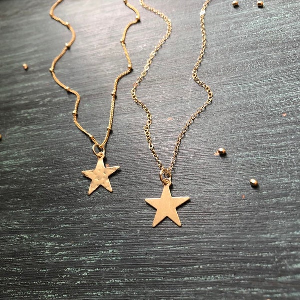 Celestial Necklace - Star Pendant Necklace