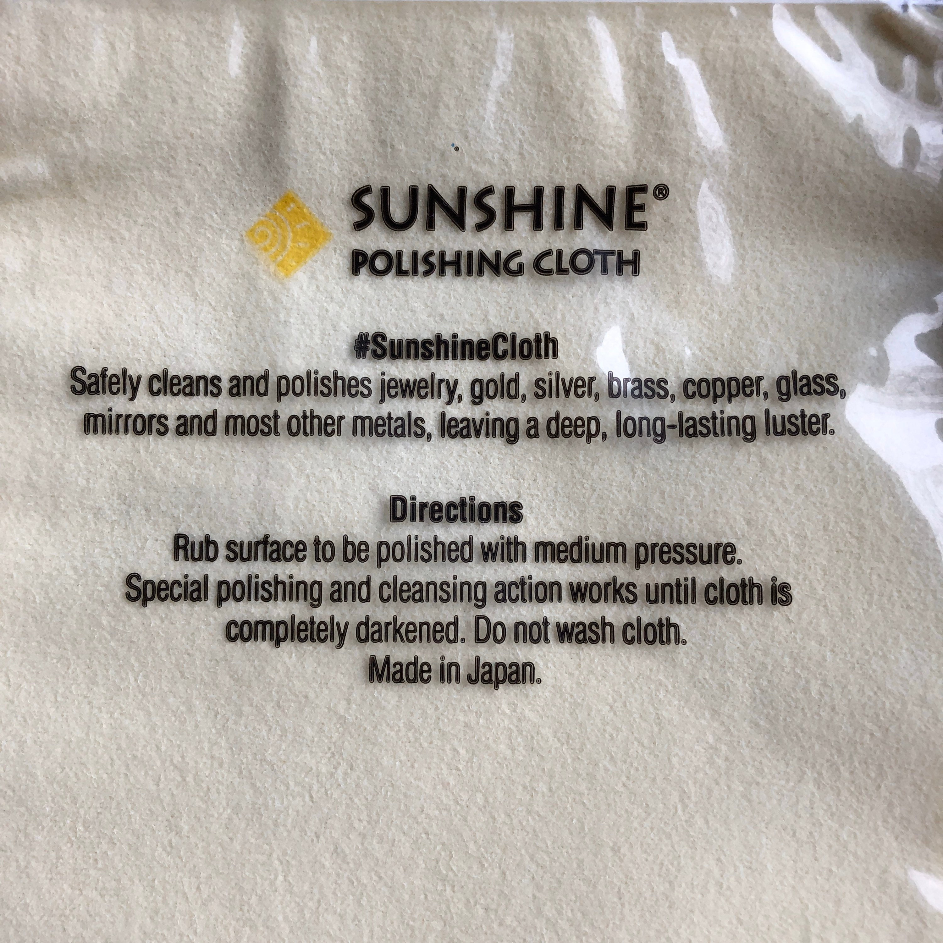 Sunshine Polishing Cloths, Bulk Pack, For Silver, Gold, Brass And Copper  Jewellery, Polishing Cloths To Keep The Shine Of Your Jewellery (Pack Of 20)