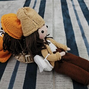 Amigurumi, Gift for children, Handmade figures, Crocheted doll, Doll,, Toy