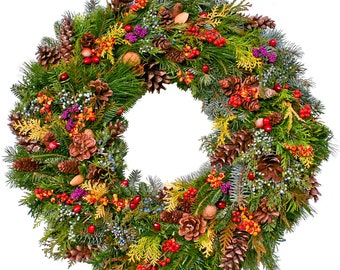 Fresh, All-Natural Made -To-Order Wreath