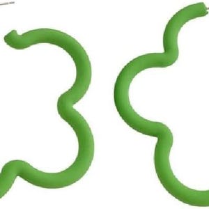 Pendientes de flores de color caramelo, delicados pendientes de acrílico para niña