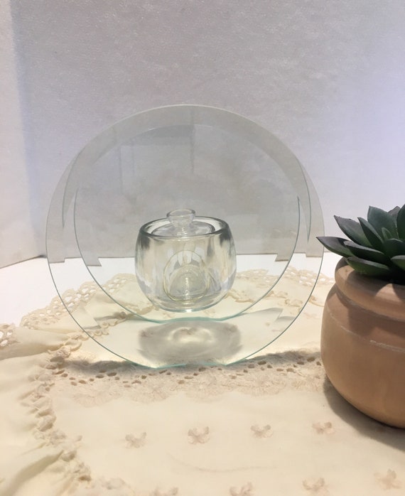 Klass Home Collection Lot de 4 Mini lanternes marocaines Style Vintage Turc int/érieur de Jardin /à Suspendre en Verre