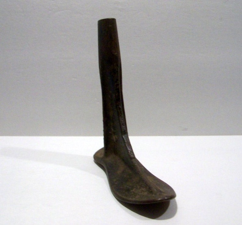 Vintage Cobblers Cast Iron Shoe Form Primitive Decor Cast Vintage Cobblers Cast Iron Shoe Form Primitive Decor Cast