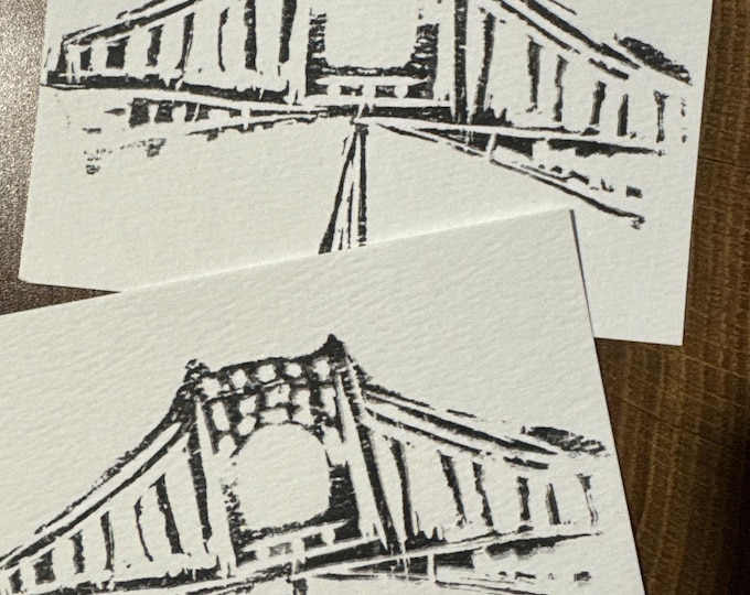 Pittsbugh Original Print - Bridge
