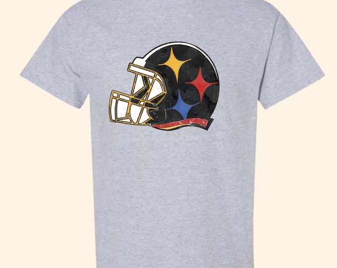 Pittsburgh Football Helmet Tee