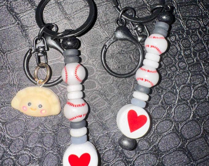 Pierogi Baseball Bag Charm