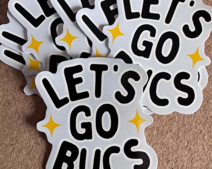 Let's Go Bucs Sticker