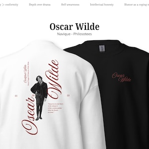 Oscar Wilde - Unisex Sweatshirt, Certified Wilde, Absurdist Sweatshirt, Love Sweatshirt, The Picture of Dorian Gray Sweatshirt