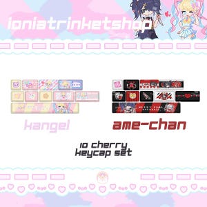Needy Streamer Overload Needy Girl Overdose KAngel Ame-chan Cherry Keycaps