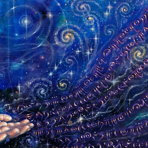 Cosmic Whispers&quot; print by Emily Kell