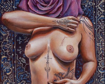 Bloom- canvas giclee print